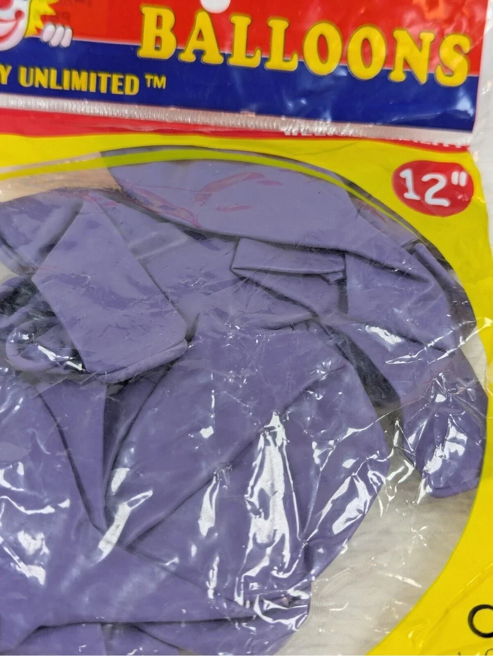 12 inch Purple Latex Balloons - Happy Birthday Party Helium Balloons - 90 Pack